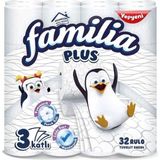 Familia 3 Katlı Tuvalet Kağıdı 32'li Rulo Ultra Yumuşak ve Ekstra Dayanıklı