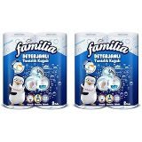 Familia Deterjanlı Kağıt Havlu Desenli 3 Katlı 2 Adet (2 paketi)