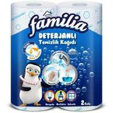 Familia Deterjanlı Kağıt Havlu Desenli 3 Katlı 2 Adet