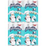 Familia Kağıt Havlu Plus 3 Katlı 12 Rulo 48 Li Pk Dayanıklı ve Ultra Emici 4 Paket
