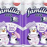 Familia Kağıt Havlu Plus Desenli 12'li 2 Paket