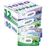 Familia Lavanta-Mineral-Yeşilin Tazeliği 90 Yaprak Karma 12 Li Set 1080 Yaprak Islak Havlu Mendil