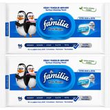 Familia Maxi Hijyen Kabartma Doku Plastik Kapaklı 96 Yaprak Yüzey Temizlik Havlusu