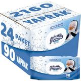 Familia Mineralin İyiliği 24x90 Yaprak Islak Havlu Mendil