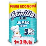 Familia Plus 1=3 Jumbo Havlu - Beyaz