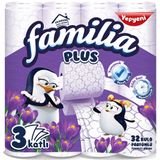 Familia Plus 3 Katlı 32 Li Paket Sihirli Çiçekler Parfümlü Tuvalet Kağıdı
