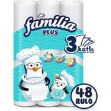 Familia Plus 3 Katlı Kağıt Havlu 48 Rulo Kokusuz Ultra Emici ve Dayanıklı