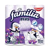 Familia Plus 3 Katlı Tuvalet Kağıdı Sihirli Çiçekler 32'li 1 Paket