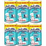 Familia Plus Jumbo Kağıt Havlu 1=3 Rulo 6 Adet Kokusuz Ultra Emici 3 Katlı