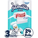 Familia Plus Kağıt Havlu 24 Rulo (12 Rulo X 2 Paket) Ultra Emici ve Dayanıklı Kağıt