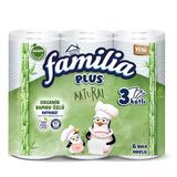 Familia Plus Natural Havlu 6'Lı 2 Adet