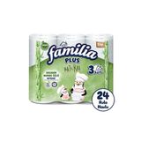 Familia Plus Natural Kağıt Havlu 24 Rulo (6 Rulo x 4 Paket)