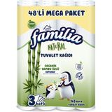 Familia Plus Natural Tuvalet Kağıdı 48'Li (5'Li Paket)