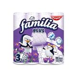 Familia Plus Tuvalet Kağıdı, 3 Katlı, 128 Li Paket, Parfümlü, Sihirli Çiçekler