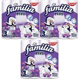 Familia Plus Tuvalet Kağıdı 3 Katlı 96 Rulo Sihirli Çiçekler Ekstra Yumuşak ve Hipoalerjenik