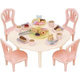 Families - 5742 Kahve ve Pasta Seti - Oyuncak Bebek Evi Mobilyası