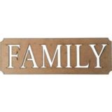 Family Ahşap Kapı Süsü L-83