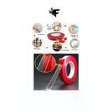 Famous 2 Adet Silikonlu Çift Taraflı Montaj Bandı 18Mm X 2Mt