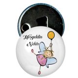 Famous Bebek Şekeri Magnet Bebek Mevlüt Hediyelik Isimli Kapak Açacak (434856227) pembe