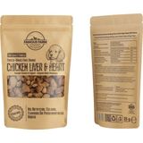 Famous Farm Dondurulmuş Kurutulmuş Tavuk Yürek Ciğer Köpek Ödül Maması 25 gr