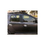 Fams Oto Aksesuar Dacıa Duster Uyumlu Krom Cam Çıtası 4 Parça 2018-2023 Paslanmaz Çelik
