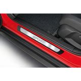 Fams Oto Aksesuar Dacia Stepway 3D Krom + ABS Kapı Eşiği Koruma Sport Line 2008-2020 arası 4 Prç. P.Çelik (Parlak)