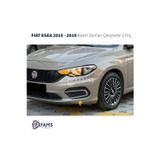 Fams Oto Aksesuar Fiat Egea Krom Sis Farı Çerçevesi 2015-2019 Paslanmaz Çelik