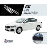Fams Oto Aksesuar Fiat Egea / Tipo Hb-sedan Krom Yan Kapı Çıtası 4 Kapı P.çelik 2015 ve Üzeri