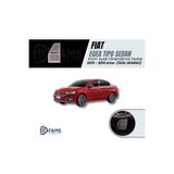 fams-oto-aksesuar Fiat Egea / Tipo Özel Desenli Krom Ayak Dinlendirme Pedalı Ayak Dayama Pedalı 2015-2019 Sedan 1119 000241