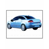 FAMS OTO AKSESUAR Fiat Linea Krom Bagaj Alt Çıtası 2007-2012 Arası P. Çelik