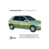 Fams Oto Aksesuar Fiat Palio Krom Cam Çıtası 4 Parça 1998 Ve Üzeri Paslanmaz Çelik