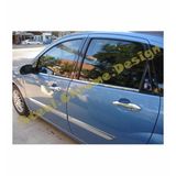 FAMS OTO AKSESUAR Ford Focus 1 Krom Cam Çıtası 4 Prç. 1998-2005 P.Çelik