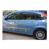 FAMS OTO AKSESUAR Ford Focus 1 Krom Yan Kapı Çıta 4 kapı 1998-2005 P.Çelik HB-SEDAN