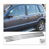 FAMS OTO AKSESUAR Ford Fusion Krom Cam Çıtası 4 prç. 2002 Üzeri P. Çelik