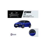 Fams Oto Aksesuar Hyundai I20 Uyumlu Krom Cam Çıtası 8 Prç. 2020 ve Üzeri Paslanmaz Çelik