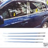 FAMS OTO AKSESUAR Kia Sportage Krom Cam Çıtası 4 prç. 2004 - 2010 Paslanmaz Çelik