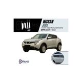 FAMS OTO AKSESUAR Nissan Juke Uyumlu Krom Kapı Kolu 4 Kapı 2010 Üzeri P, Çelik uyumlu (sensörlü)