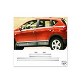 Fams Oto Aksesuar Nissan Qashqai 2 Krom Yan Kapı Çıtası 6 Prç. 2006-2013 P. Çelik