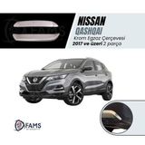 Fams Oto Aksesuar Nissan Qashqai 2017 - 2020 ve üzeri krom egzoz çerçevesi 2 Parça Paslanmaz Çelik