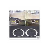Fams Oto Aksesuar Nissan Qashqai J10 Krom Sis Çerçevesi 2 Parça 2007-2010 Paslanmaz Çelik