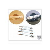 Fams Oto Aksesuar Nissan Qashqai J10 Uyumlu Krom Kapı Kolu 4 Kapı 2007-2014 P. Çelik Sensörlü