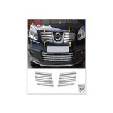 Fams Oto Aksesuar Nissan Qashqai Krom Ön Panjur 8 Parça 2007-2010 Paslanmaz Çelik