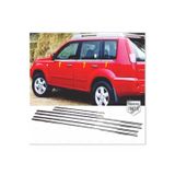 Fams Oto Aksesuar Nissan X-trail Krom Cam Çıtası 6 Prç. 2000-2007 P.çelik