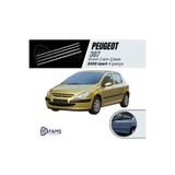 Fams Oto Aksesuar Peugeot 307 Krom Cam Çıtası 4 Prç. 2000 Üzeri P. Çelik