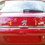 FAMS OTO AKSESUAR Peugeot 308 Krom Bagaj Alt Çıtası 2007-2013 Arası P.Çelik