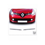 Fams Oto Aksesuar Renault Clio 4 Krom Ön Panjur 2 Prç. 2012-2019 P.çelik