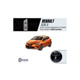 fams-oto-aksesuar Renault Clio 5 2019> Özel Desenli Krom Ayak Dinlendirme Pedalı Ayak Dayama Pedalı 2837 000243