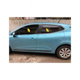 Fams Oto Aksesuar Renault Clio 5 Krom Cam Çerçevesi 12 Parça 2020 Ve Üzeri Paslanmaz Çelik