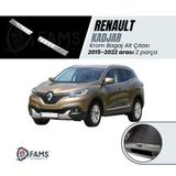 Fams Oto Aksesuar RENAULT KADJAR 2015-2022 Arası Bagaj İç Eşik Koruma 2 Prç. P.Çelik PARLAK