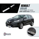 Fams Oto Aksesuar RENAULT KADJAR 2015-2022 Arası Bagaj İç Eşik Koruma 2 Prç. P.Çelik TAŞLI